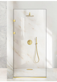Paravan dus walk-in Aqua Elegance, sticla clara