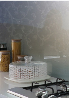 Sticla vopsita bucatarie CLASS GLITTER