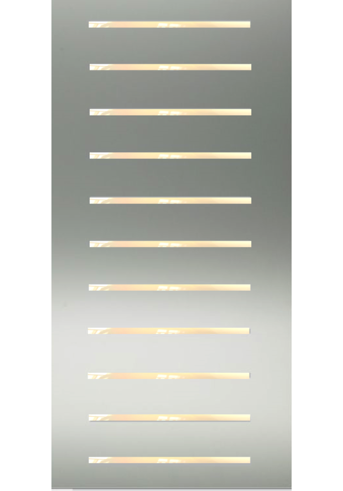 Vitrina luminata din spate