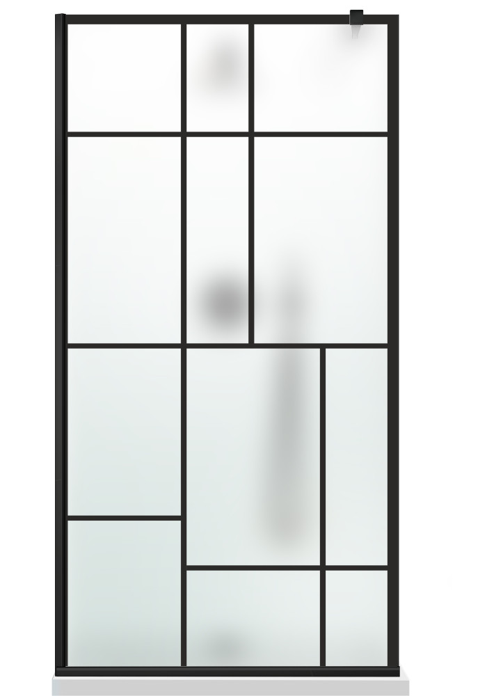 PARAVAN-DUS-AQUAROY-BLACK-ATLAS-MAT