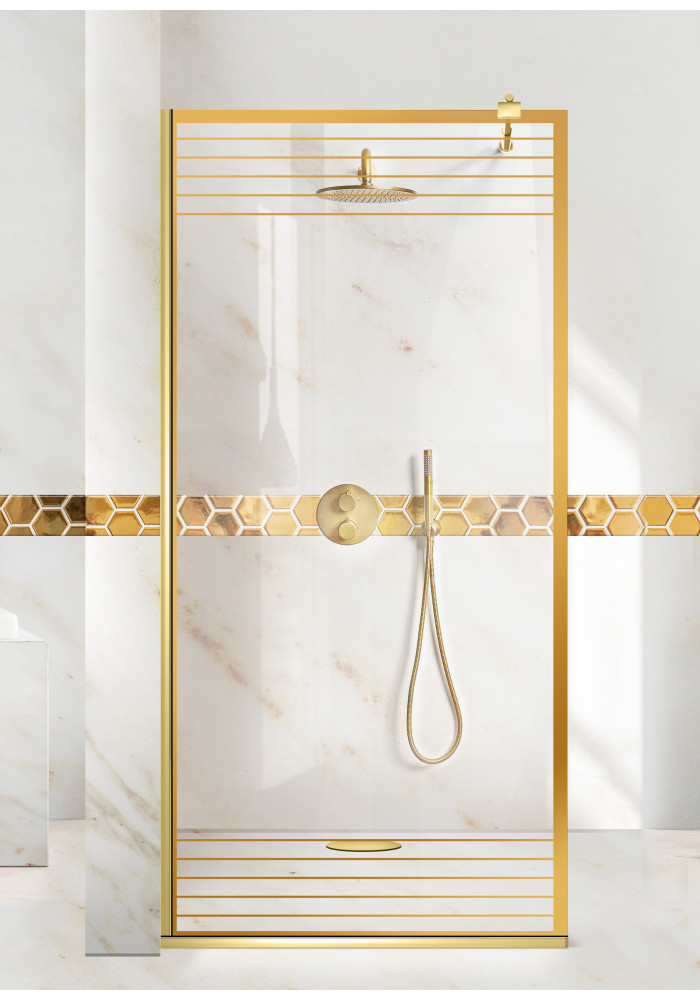 PARAVAN-DUS-WALK-IN-FENCE-GOLD