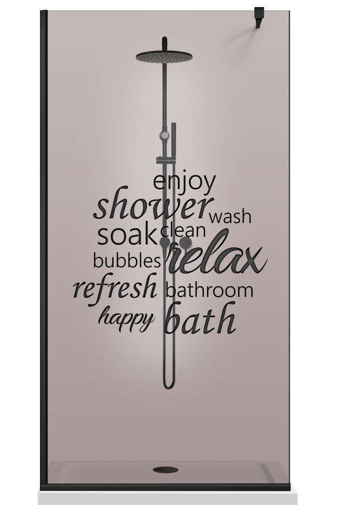 PARAVAN-DUS-AQUAROY-BLACK-RELAX-BRONZ