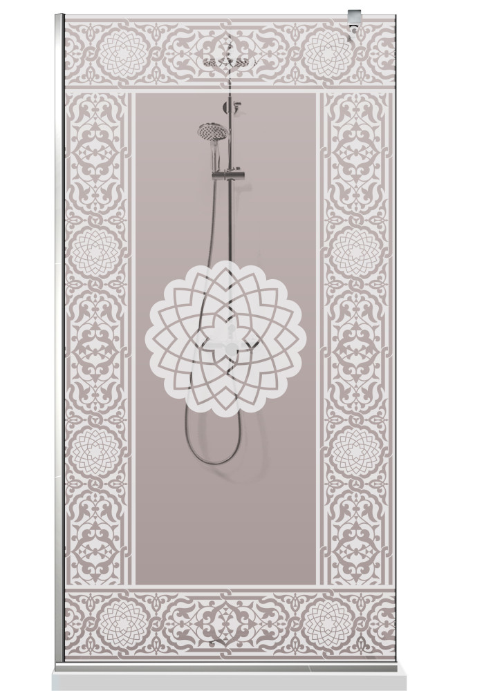 PARAVAN-DUS-AQUAROY-ORNAMENT-BRONZ-ALB