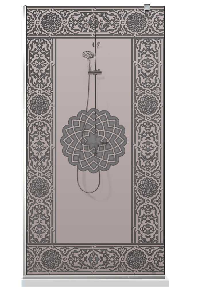PARAVAN-DUS-AQUAROY-ORNAMENT-BRONZ-ANTRACIT