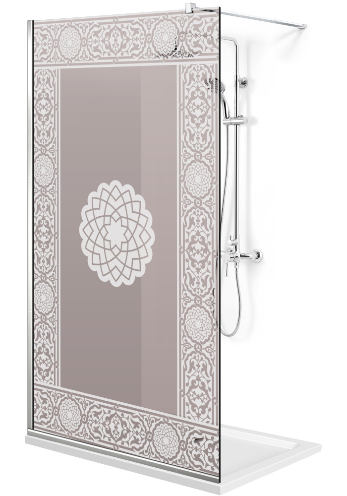 PARAVAN-DUS-AQUAROY-ORNAMENT-BRONZ-ALB