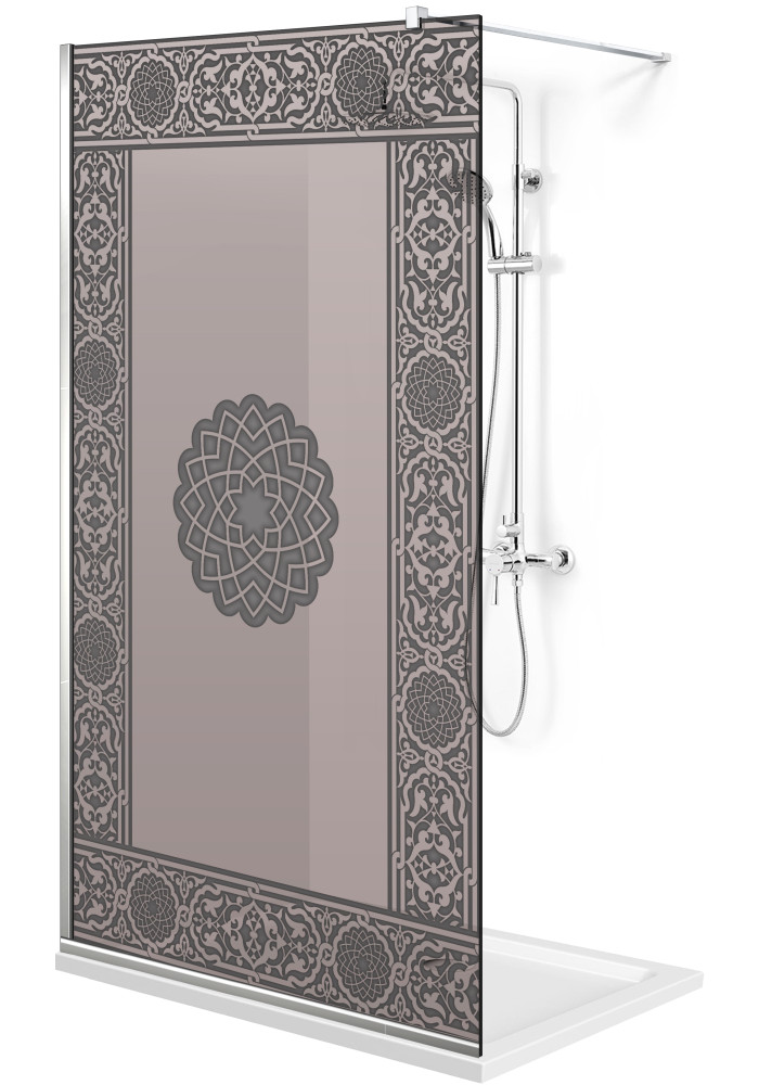 PARAVAN-DUS-AQUAROY-ORNAMENT-BRONZ-ANTRACIT