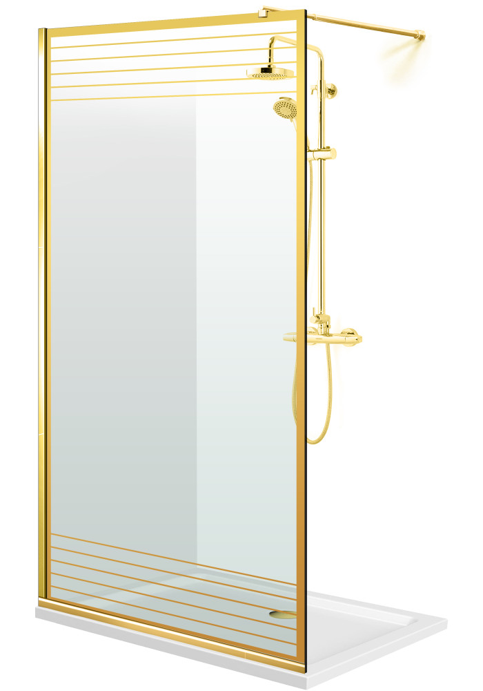 PARAVAN-DUS-WALK-IN-FENCE-GOLD