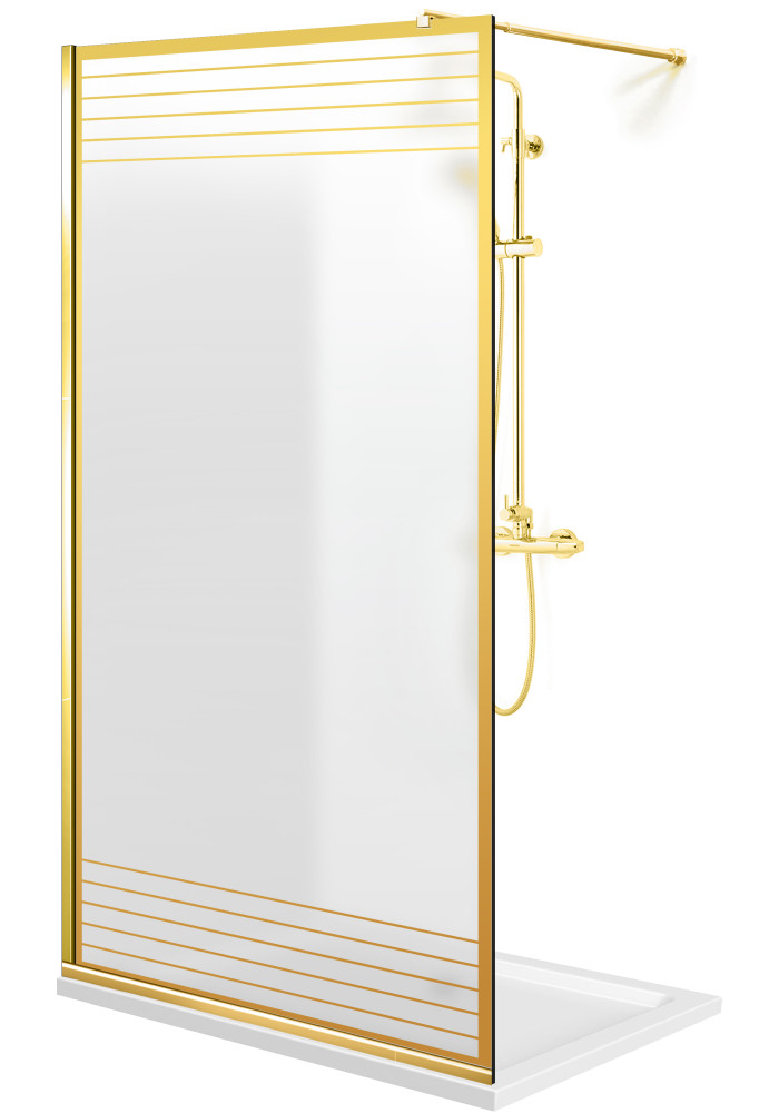 PARAVAN-DUS-WALK-IN-FENCE-GOLD