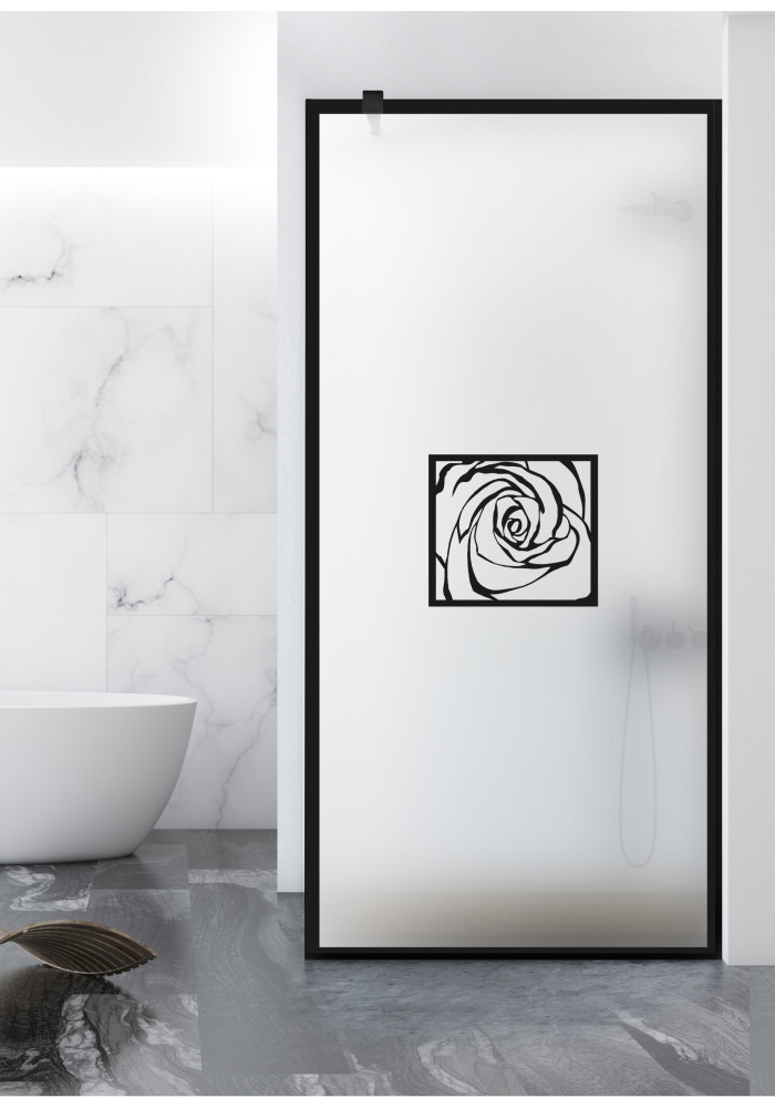 PARAVAN-DUS-AQUAROY-BLACK-ROSE-MATA