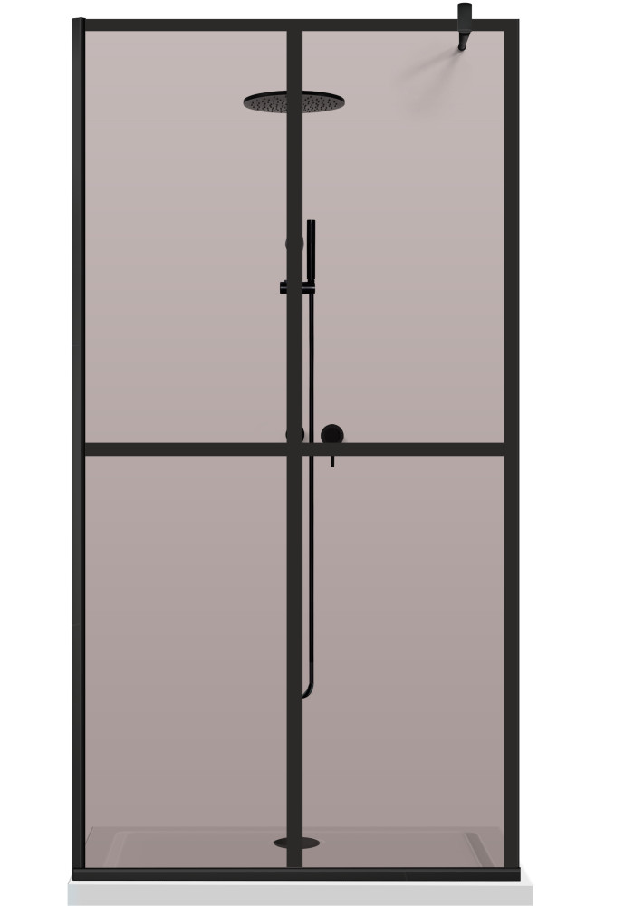 PARAVAN-DUS-AQUAROY-BLACK-BASIC-BRONZ