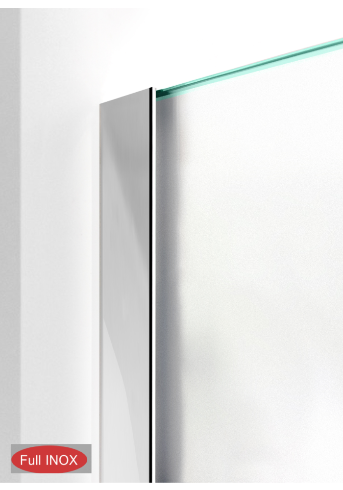Paravan dus Aqua Roy, Profil inox
