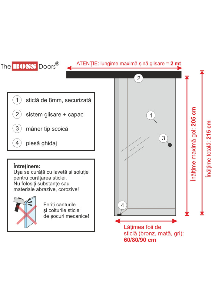SCHITA - CASA - BLACK- BOSS - MAT