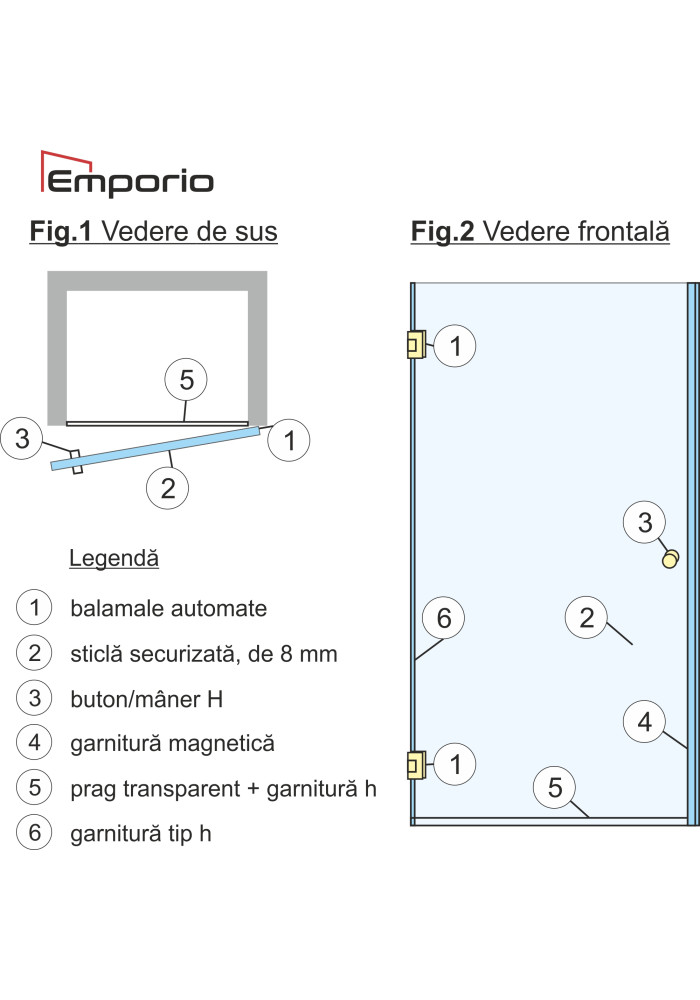 schita emporio gold mat 