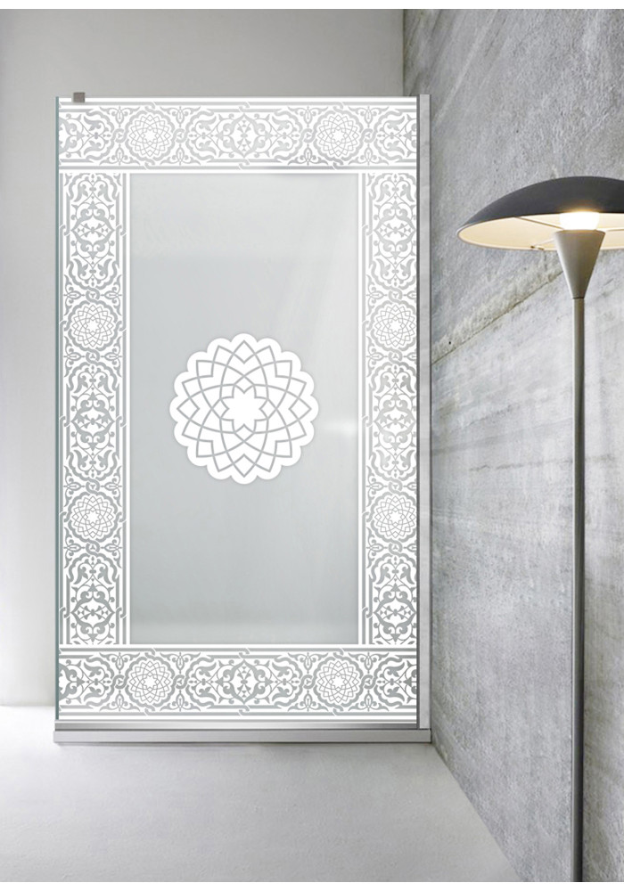 PARAVAN-DUS-AQUAROY-ORNAMENT-MATA-ALB