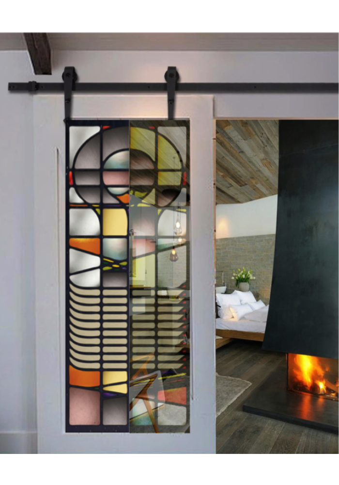 Vitraliu cu design art C