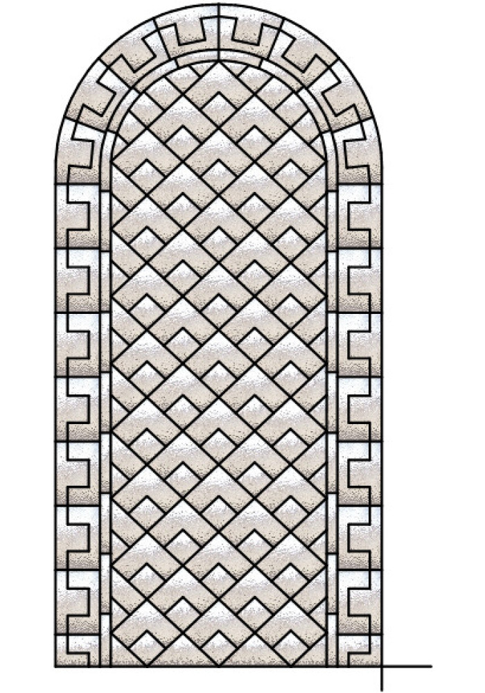 Vitraliu pe sticla catedral
