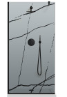PARAVAN - DUS - WALK IN - AQUAROY-MARBLE-GRI