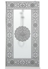 PARAVAN-DUS-AQUAROY-ORNAMENT-MATA-ANTRACIT