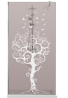 PARAVAN-DUS-AQUA-ROY-LIFE-TREE-BRONZ-ALB