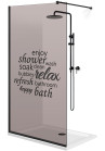 PARAVAN-DUS-AQUAROY-BLACK-RELAX-BRONZ