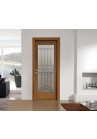 Geam mat decorativ tip vitraliu