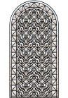 Vitraliu desenat pe sticla catedral